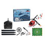 WL AS350 2.4G 4CH 3枚羽根フライバーレス リアルスケールRCヘリコプター｜気圧式高度保持・オプティカルフロー位置決め・ワンキー離着陸対応（RTF完成品）
