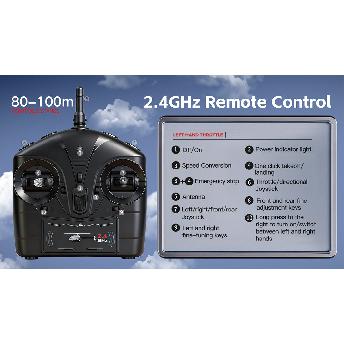 WL K270 UH-60L 2.4G 4CH 170級 4ローターフライバーレス RCヘリコプター（高度保持・左右スロットル調整 オプティカルフローRTF版）