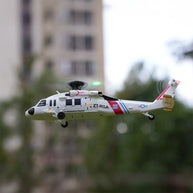 WL K270 UH-60L 2.4G 4CH 170級 4ローターフライバーレス RCヘリコプター（高度保持・左右スロットル調整 オプティカルフローRTF版）