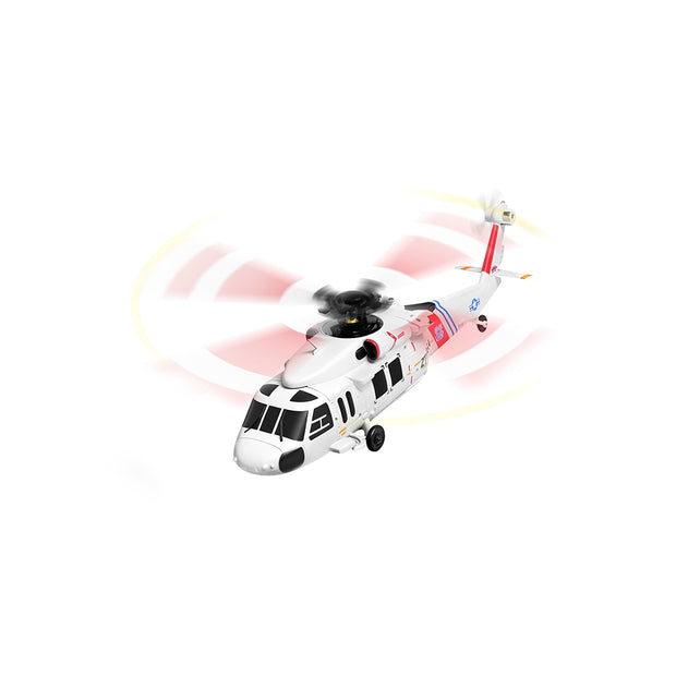 WL K270 UH-60L 2.4G 4CH 170級 4ローターフライバーレス RCヘリコプター（高度保持・左右スロットル調整 オプティカルフローRTF版）
