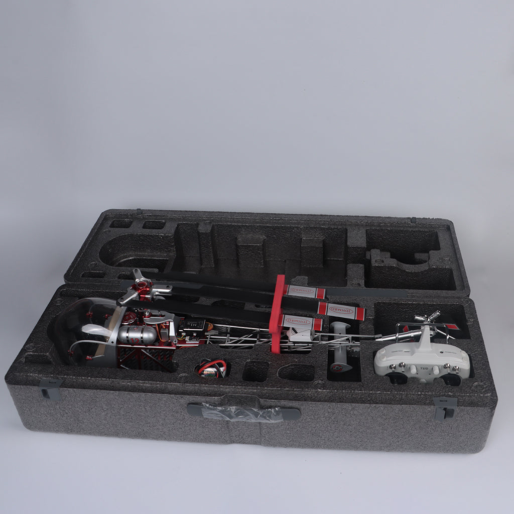 WOLFBUSH BELL‑47 450 サイズ デュアルブレード 12CH RC ヘリコプター RTF｜技適認証取得済み