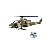 WOLFBUSH & ROBAN AH-1W 470-Class 2.4G 6チャンネル双ローター RC軍用ヘリコプターモデル（GPS定位・同期ターレット・左右ハンドコントロール対応｜RTF）
