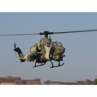 WOLFBUSH & ROBAN AH-1W 470-Class 2.4G 6チャンネル双ローター RC軍用ヘリコプターモデル（GPS定位・同期ターレット・左右ハンドコントロール対応｜RTF）