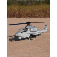 WOLFBUSH & ROBAN AH-1W 470-Class 2.4G 6チャンネル双ローター RC軍用ヘリコプターモデル（GPS定位・同期ターレット・左右ハンドコントロール対応｜RTF）