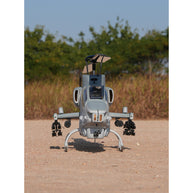 WOLFBUSH & ROBAN AH-1W 470-Class 2.4G 6チャンネル双ローター RC軍用ヘリコプターモデル（GPS定位・同期ターレット・左右ハンドコントロール対応｜RTF）