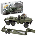 WPL B36-3 2.4G 1/16全プロポーショナルRC軍用トレーラー 2個バッテリー 軍用グリーン 5KM/h