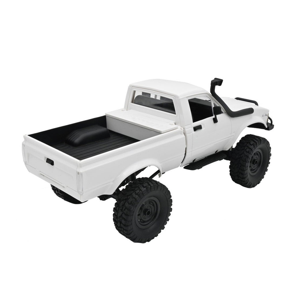 WPL C24-1 2.4G フルプロポーショナル 4WD RCオフロードクローラー 2本バッテリー ホワイト