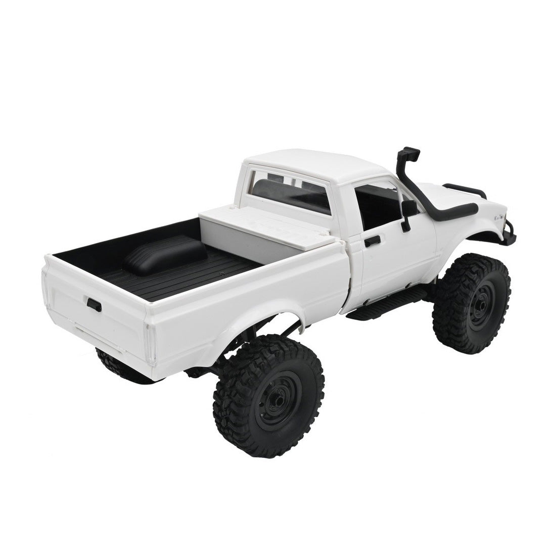 WPL C24-1 2.4G フルプロポーショナル 4WD RCオフロードクローラー 2本バッテリー ホワイト