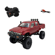 WPL C64-1 1/16スケール 4WD RCピックアップオフロードクローラー 2本バッテリー