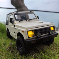 WPL C74-1 フルプロポーショナル 4WD RCオフロードクローラー 2本バッテリー コンバーチブル ホワイト