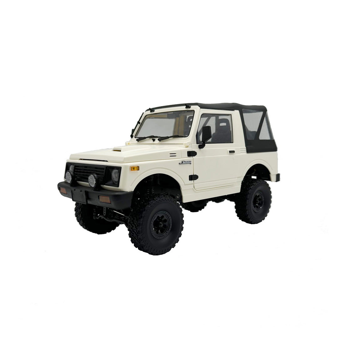 WPL C74-1 フルプロポーショナル 4WD RCオフロードクローラー 2本バッテリー コンバーチブル ホワイト