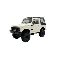 WPL C74-1 フルプロポーショナル 4WD RCオフロードクローラー 2本バッテリー コンバーチブル ホワイト