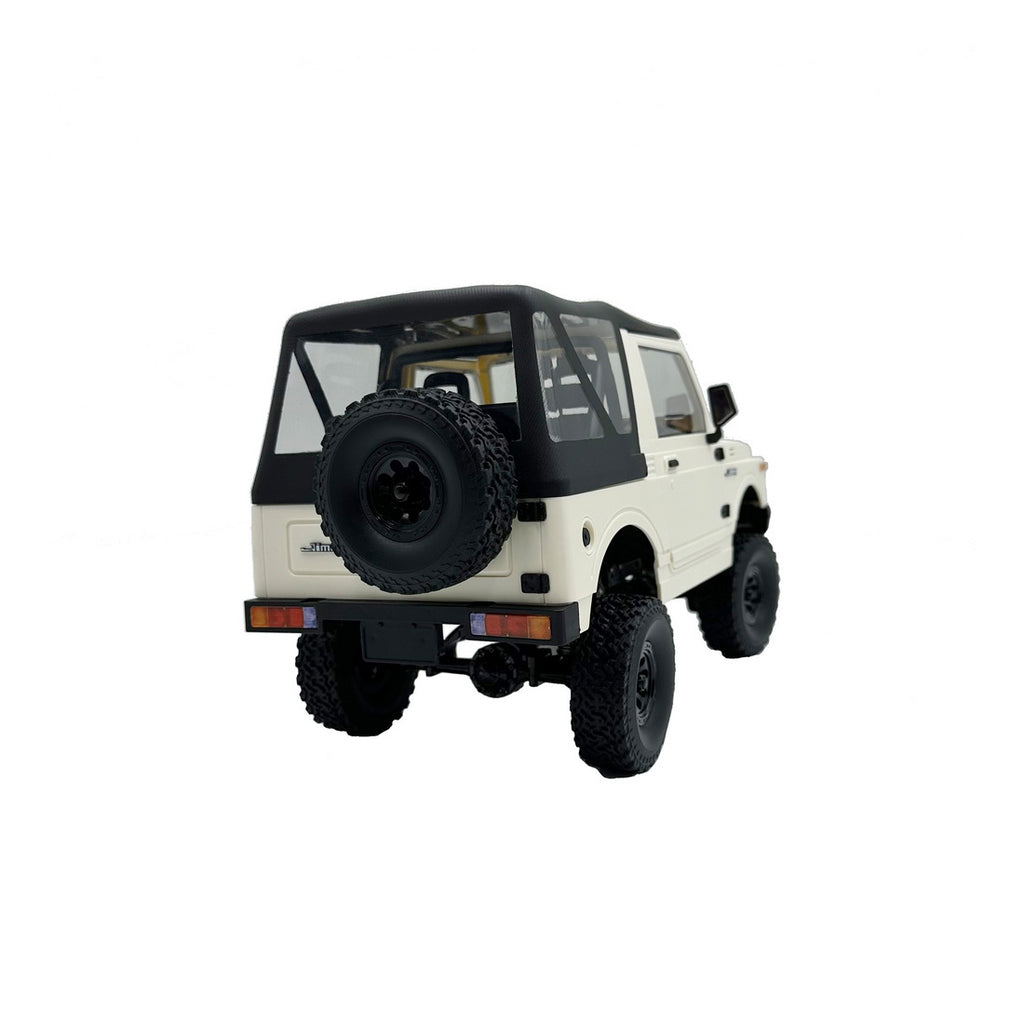 WPL C74-1 フルプロポーショナル 4WD RCオフロードクローラー 2本バッテリー コンバーチブル ホワイト