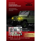 WPL C94 1/12 UAZ-469 RCクローラー｜4WD四輪駆動 フル比例制御 デュアルバッテリー 2.4G無線 改造可能 オフロードラジコン 16歳以上