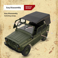 WPL C94 1/12 UAZ-469 RCクローラー｜4WD四輪駆動 フル比例制御 デュアルバッテリー 2.4G無線 改造可能 オフロードラジコン 16歳以上|RTRHOBBYJP