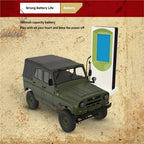 WPL C94 1/12 UAZ-469 RCクローラー｜4WD四輪駆動 フル比例制御 デュアルバッテリー 2.4G無線 改造可能 オフロードラジコン 16歳以上