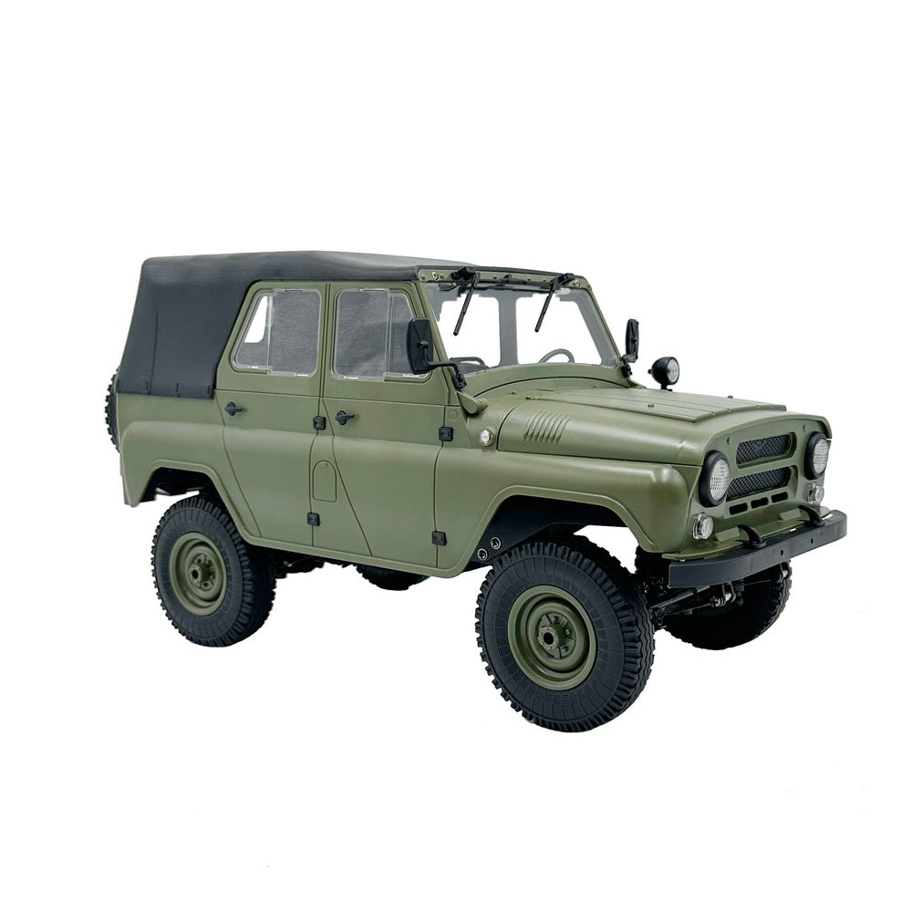 WPL C94 1/12 UAZ-469 RCクローラー｜4WD四輪駆動 フル比例制御 デュアルバッテリー 2.4G無線 改造可能 オフロードラジコン 16歳以上