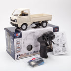 WPL D12mini 1/16 2.4G RCミニトラック ミニバン DIY ダブルバッテリー ライト付き