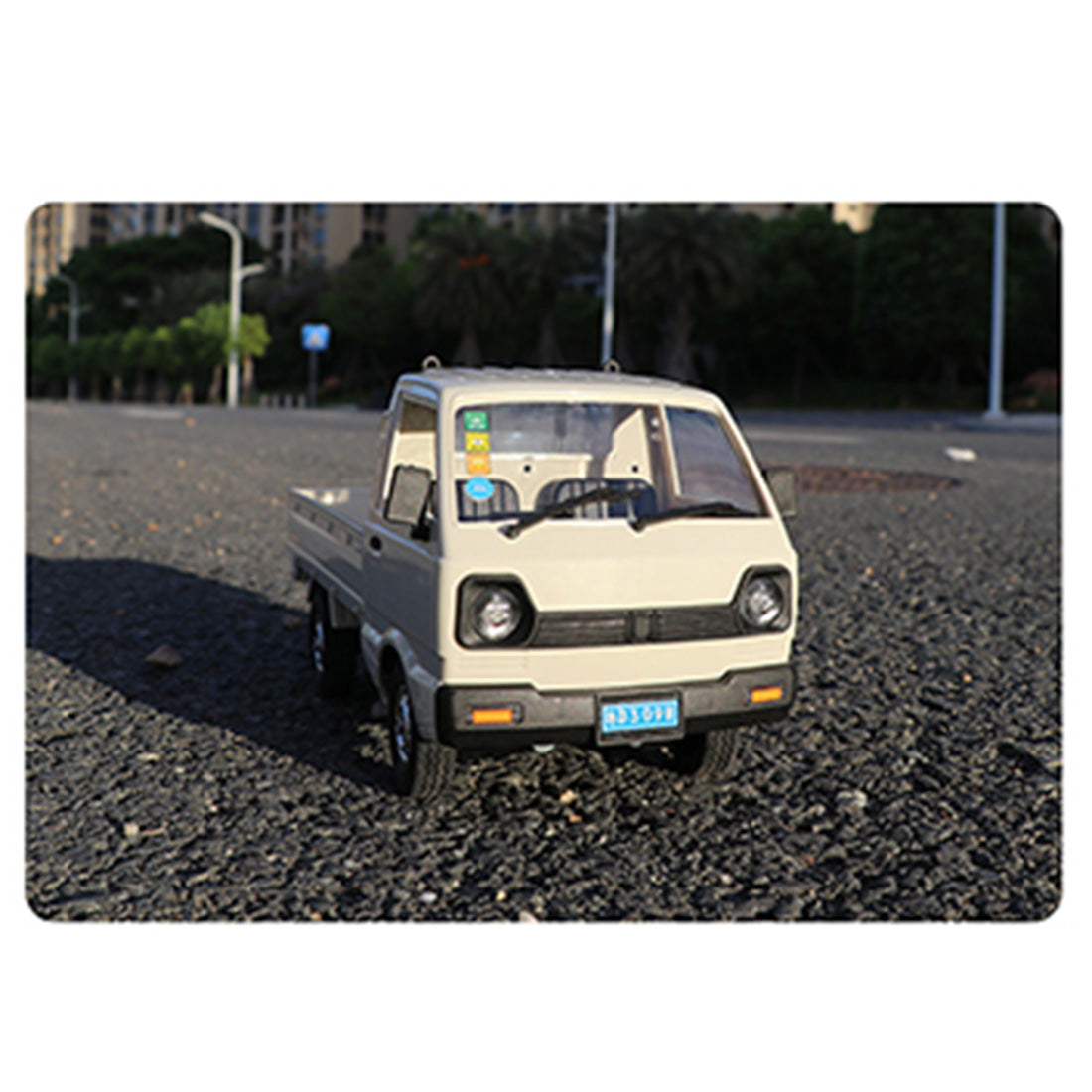 WPL D12mini 1/16 2.4G RCミニトラック ミニバン DIY ダブルバッテリー ライト付き