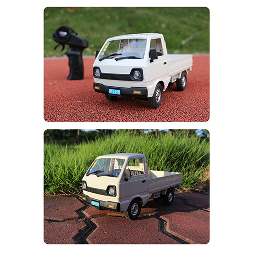 WPL D12mini 1/16 2.4G RCミニトラック ミニバン DIY ダブルバッテリー ライト付き