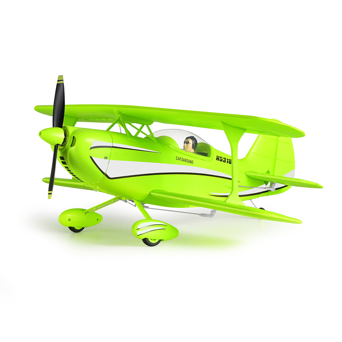 XK A310 Beech D17S 2.4G 4CH クイックリリース EPPスケール RC固定翼航空機モデル、400mm翼幅 3D/6Gリアルisticバイウィング機（RTF）