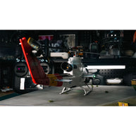 YU XIANG F112S AH-1 1/40スケール 200クラス 2.4G 9CH RC軍用ヘリコプターモデル（5枚羽根・6Gモード・RTF/軍用グリーン）