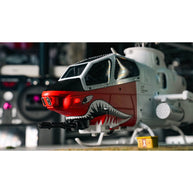 YU XIANG F112S AH-1 1/40スケール 200クラス 2.4G 9CH RC軍用ヘリコプターモデル（5枚羽根・6Gモード・RTF/軍用グリーン）