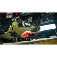YU XIANG F112S AH-1 1/40スケール 200クラス 2.4G 9CH RC軍用ヘリコプターモデル（5枚羽根・6Gモード・RTF/軍用グリーン）