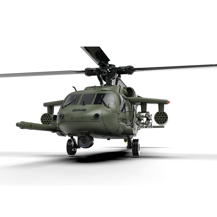 YU XIANG YXZNRC F09-V 1/47スケール 2.4G 6CH RCデュアルブラシレスダイレクトドライブ フライバーレス 6G/3Dスタント ヘリコプターモデル（RTF版）