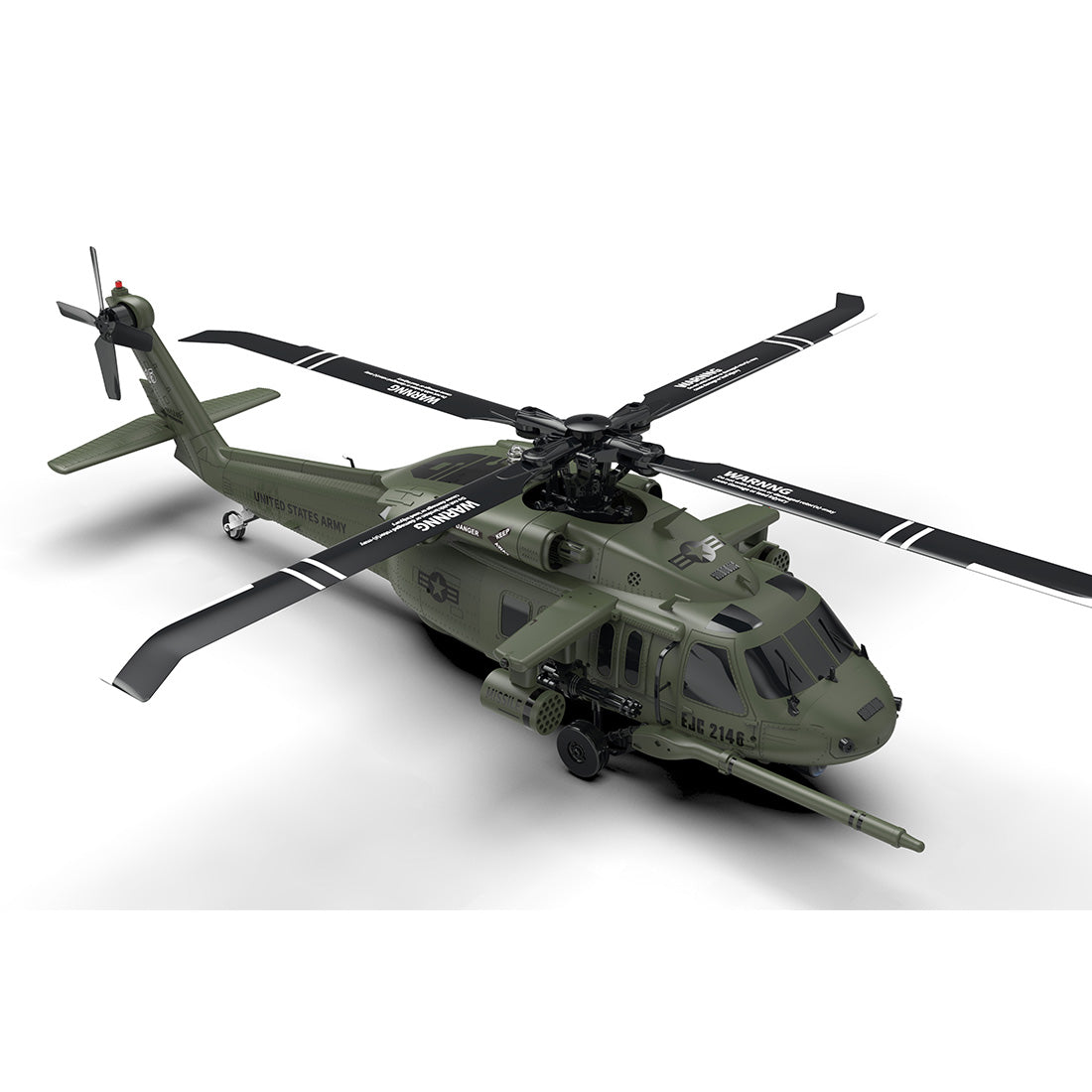 YU XIANG YXZNRC F09-V 1/47スケール 2.4G 6CH RCデュアルブラシレスダイレクトドライブ フライバーレス 6G/3Dスタント ヘリコプターモデル（RTF版）