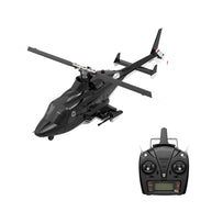 YUXIANG F02-V 1/27 6CH 2.4GHz フライバーレス 6G/3D RCヘリコプター RTF版（LEDライト・ブラシレスモーター・ジャイロ安定｜モード1/2切替可）