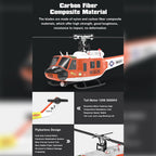YU XIANG F07H UH-1 ヒューイ 1/34 RCヘリ GPS搭載 RTF SAR塗装 | 技適番号：【219-239056】