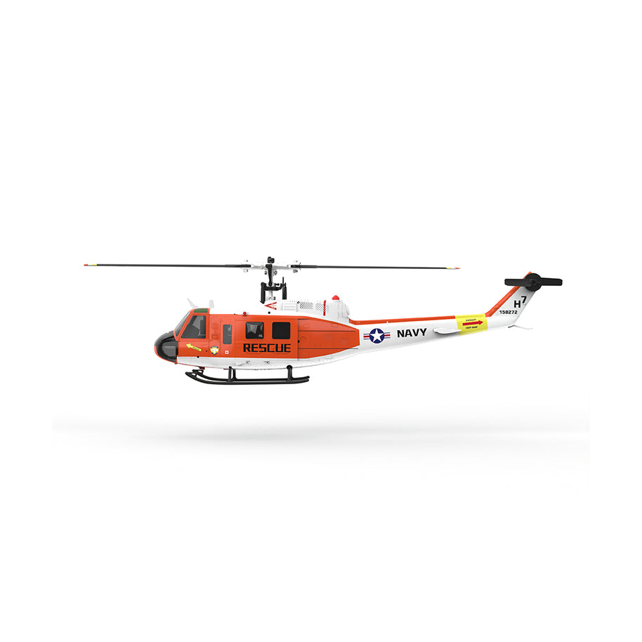 YU XIANG F07H UH-1ヘリ｜1/34スケール 8CHブラシレス直駆動 GPS・光学測位 6Gフライバーレス 多機能スマート飛行 RTF |RTRHOBBYJP