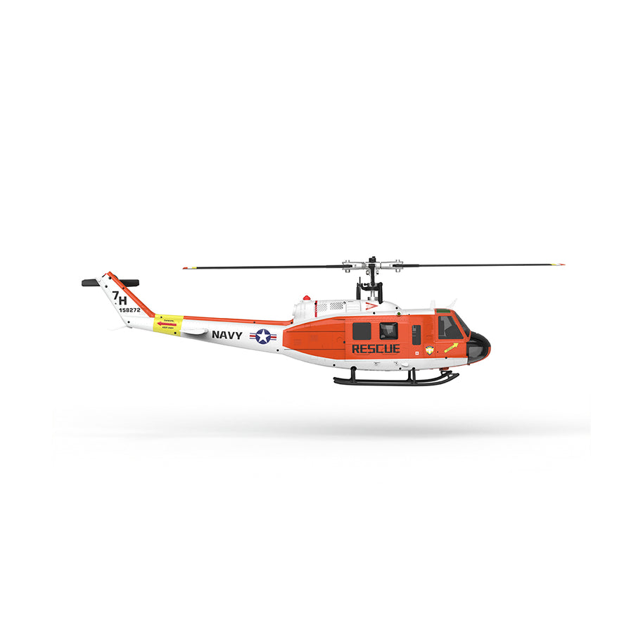 YU XIANG F07H UH-1ヘリ｜1/34スケール 8CHブラシレス直駆動 GPS・光学測位 6Gフライバーレス 多機能スマート飛行 RTF |RTRHOBBYJP