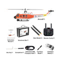YU XIANG F07H UH-1 ヒューイ 1/34 RCヘリ GPS搭載 RTF SAR塗装 | 技適番号：【219-239056】