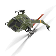 YU XIANG F07-V UH-1 Huey 1/34 Scale RC Helicopter, 6-Channel Brushless Direct Drive, Bladeless, Mode 1/2 Switchable, RTF Version