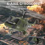 YU XIANG F07-V UH-1ヒューイ 1/34 RCヘリ RTF | 技適番号：【219-239056】