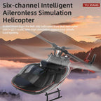 YU XIANG F08 Bell206 1/27 6CHブラシレスフライバーレス RCヘリ RTF | 技適番号：【219-239056】