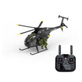 YU XIANG F118S MH-6 1/16 RC 軍用ヘリコプター Mode1/Mode2 切替 RTF | 技適番号：【219-239056】
