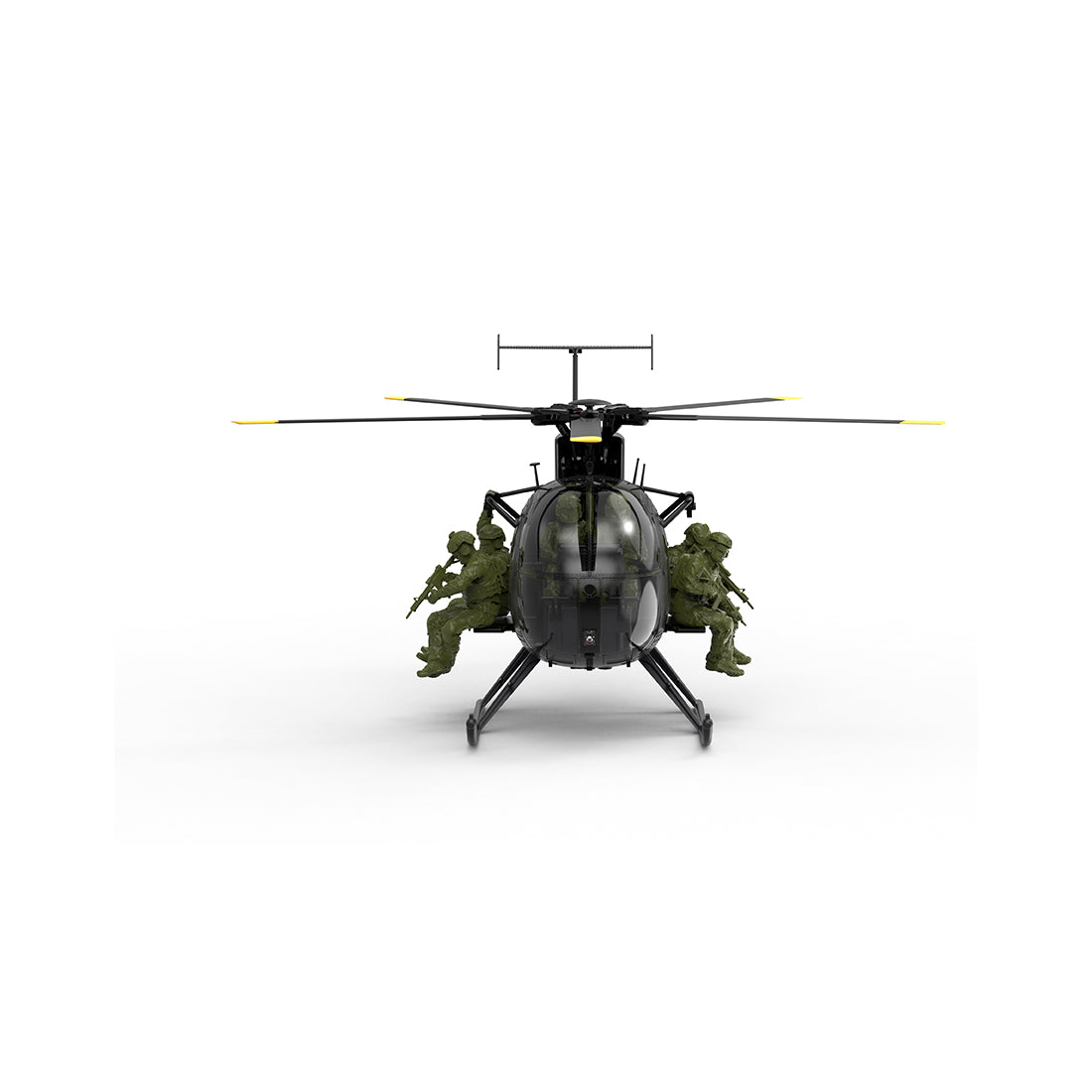YU XIANG F118S MH-6 1/16 RC 軍用ヘリコプター Mode1/Mode2 切替 RTF | 技適番号：【219-239056】