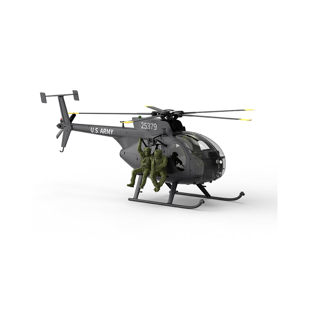 YU XIANG F118S MH-6 1/16 RC 軍用ヘリコプター Mode1/Mode2 切替 RTF | 技適番号：【219-239056】
