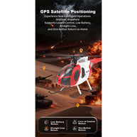 YU XIANG F119S MD500 250 クラス RC ヘリコプター 2.4G 1:16 9 CH 6G/3D モード切替・コックピット開閉式 RTF バージョン