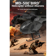 YU XIANG F119S MD500 250 クラス RC ヘリコプター 2.4G 1:16 9 CH 6G/3D モード切替・コックピット開閉式 RTF バージョン