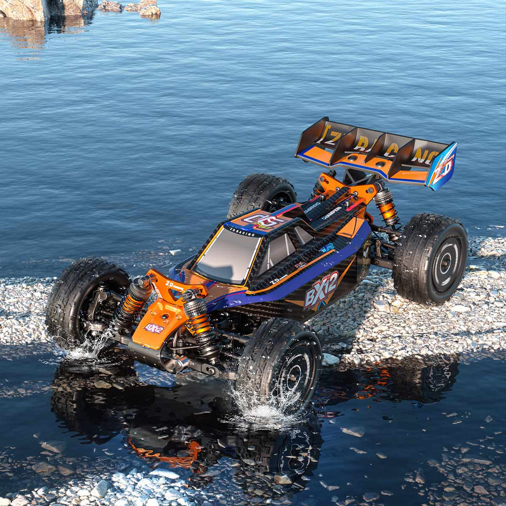 ZD Racing BX-12 1/12スケール 2.4G RC 4WDブラシレス高速オフロードカーモデル アルミニウムシャーシ（RTRバージョン）