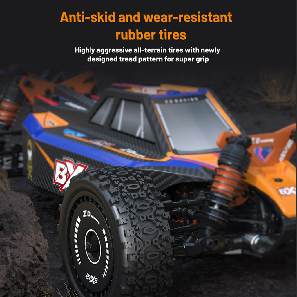ZD Racing BX-12 1/12スケール 2.4G RC 4WDブラシレス高速オフロードカーモデル アルミニウムシャーシ（RTRバージョン）