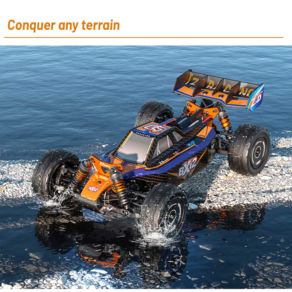ZD Racing BX-12 1/12スケール 2.4G RC 4WDブラシレス高速オフロードカーモデル アルミニウムシャーシ（RTRバージョン）