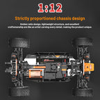 ZD Racing BX-12 1/12スケール 2.4G RC 4WDブラシレス高速オフロードカーモデル アルミニウムシャーシ（RTRバージョン）