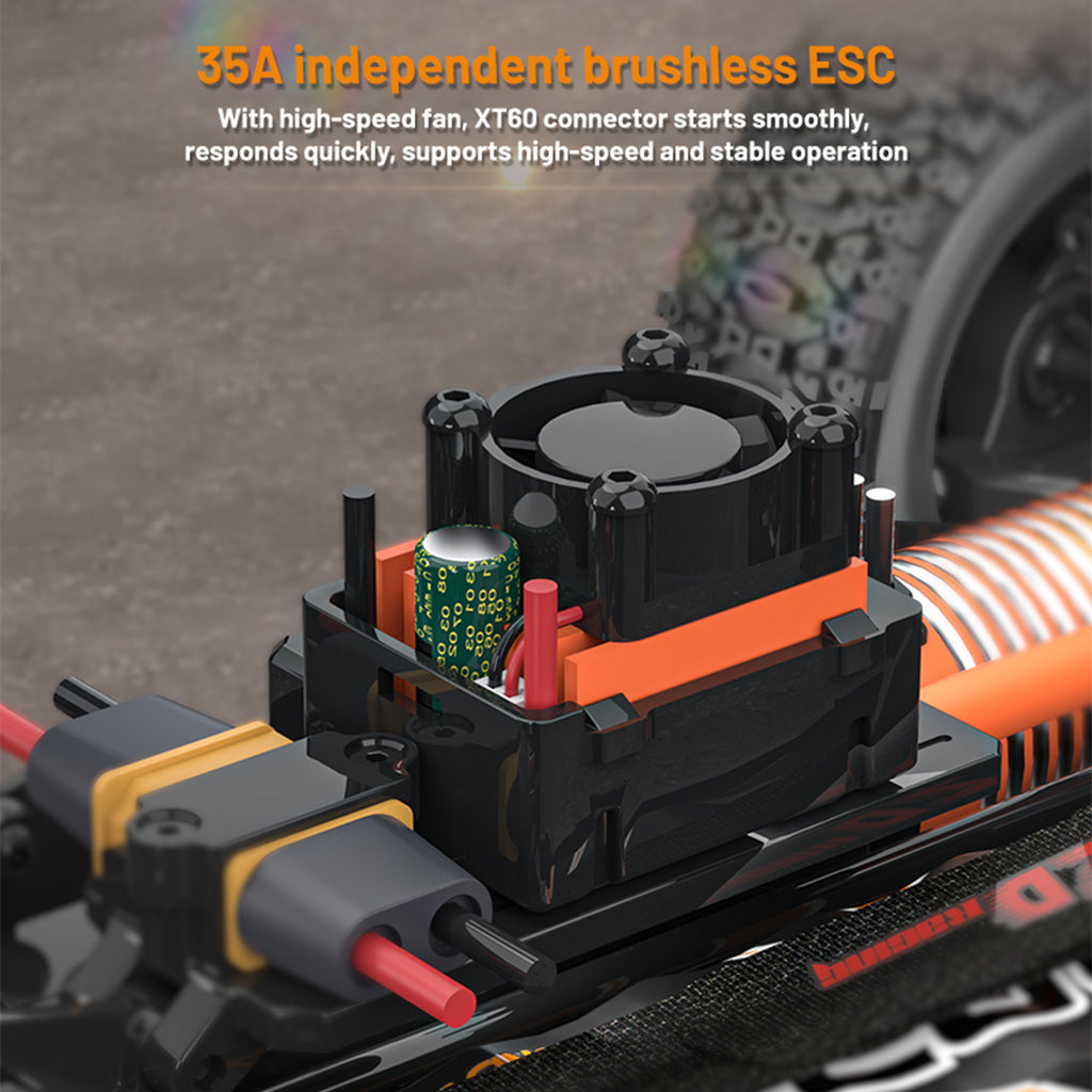 ZD Racing BX-12 1/12スケール ブラシレスRCオフロードカー 3Sバッテリー対応