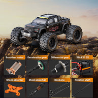 ZD Racing MT-16 1/16スケール ブラシレスRCトラック 3Sバッテリー対応