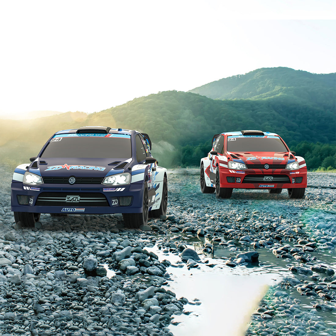 ZD Racing RX12 1/12 4WDブラシレスラリーカー  55-60km/h 2.4Gプロポーショナル制御 MINI RC